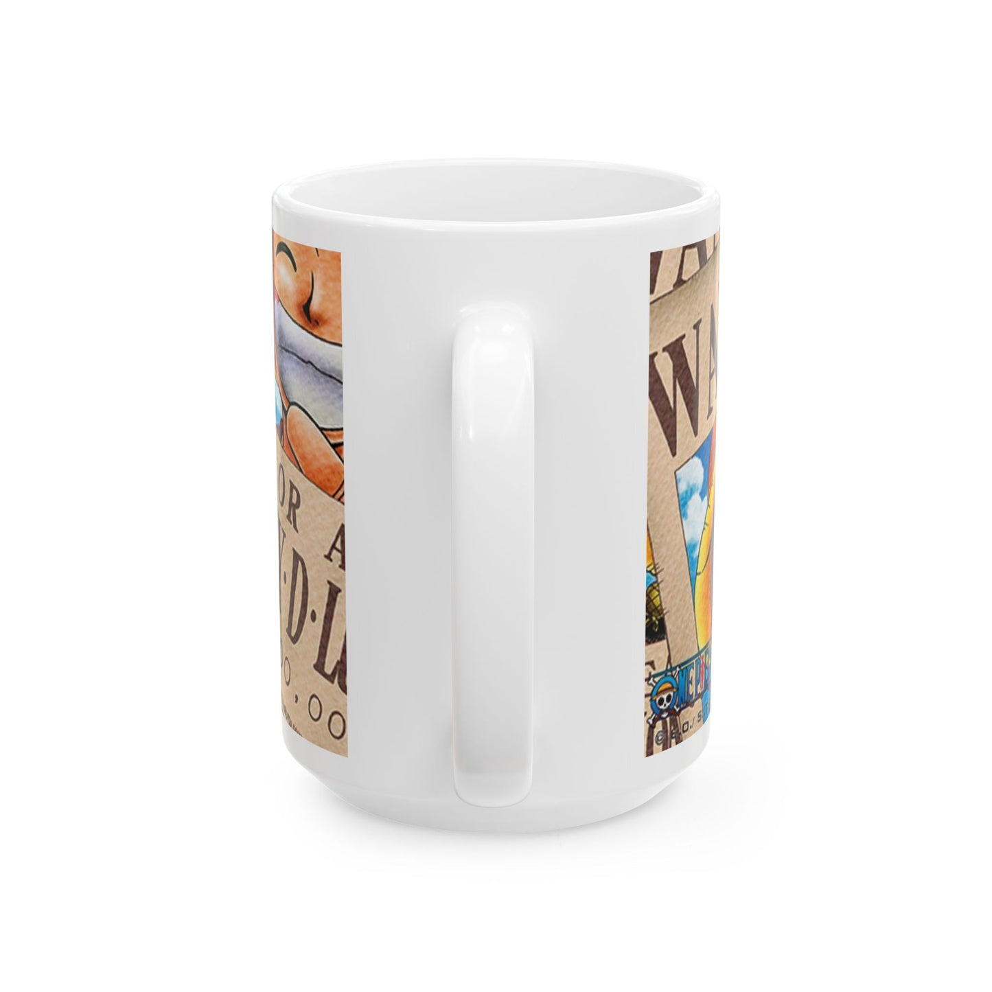 One Piece Mug - Fun Ceramic Coffee Cup for Anime Fans - CreativeRino