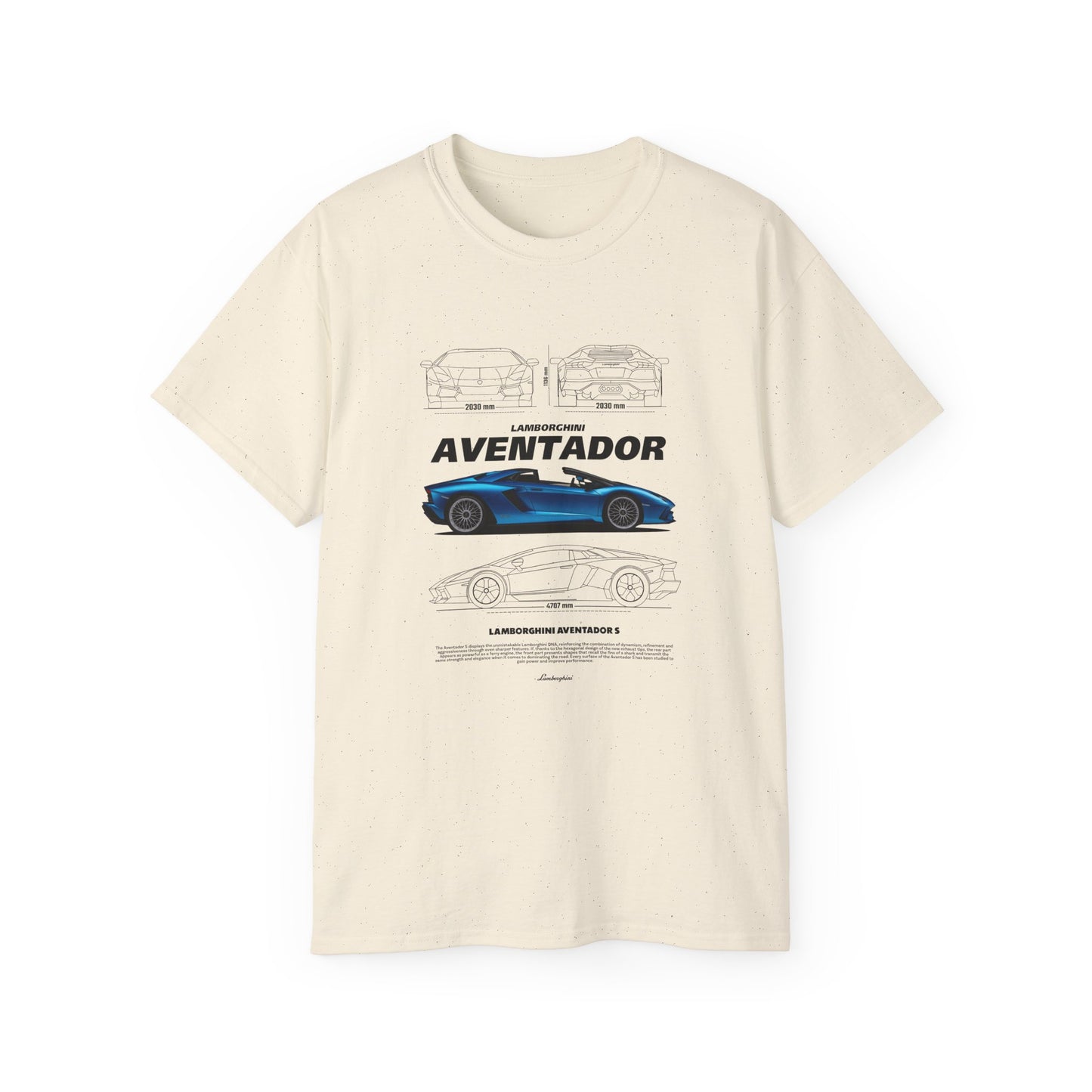 Aventador Sports Car Unisex Ultra Cotton Tee | Car T-shirt - CreativeRino