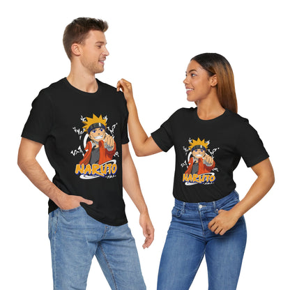 Naruto Graphic Unisex Jersey Tee – Anime T-shirt Fan Apparel - CreativeRino