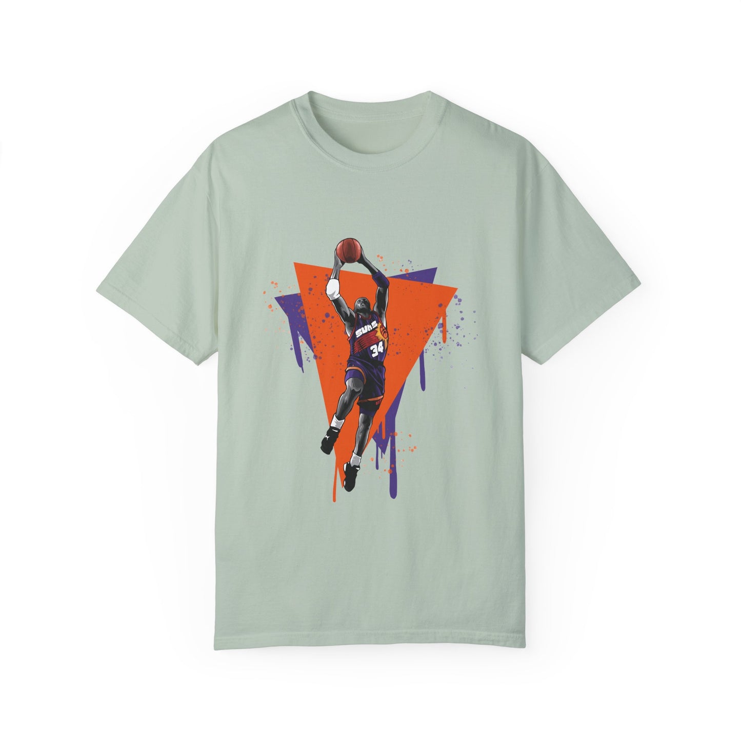 Charles Barkley Basketball T-shirt - Unisex Garment-Dyed Tee - CreativeRino