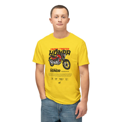 Honda Twister Unisex HD Cotton™ T-shirt - Perfect for Motorcycle Enthusiasts - CreativeRino