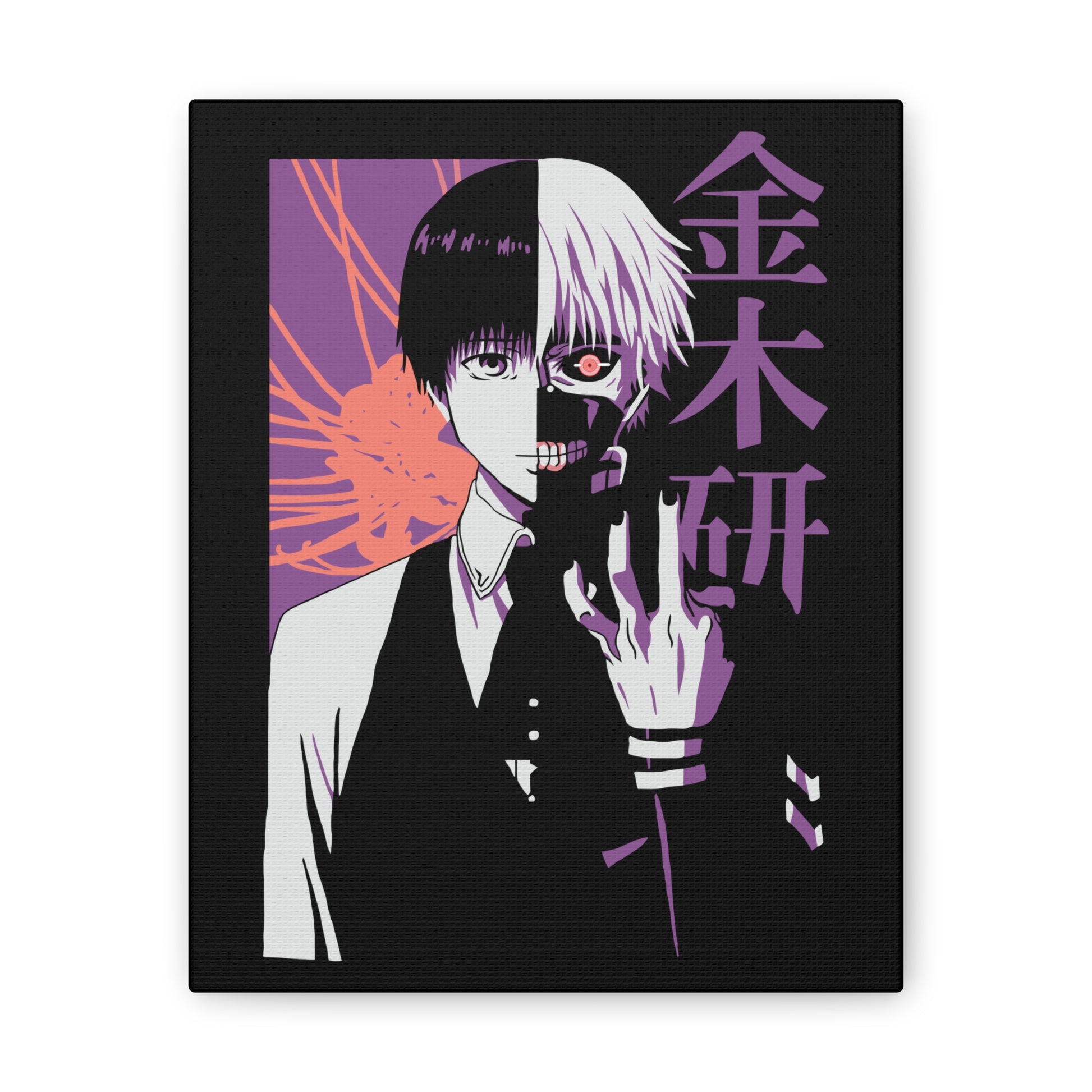 Anime Canvas Print - Tokyo Ghoul Inspired Art for Fans - CreativeRino