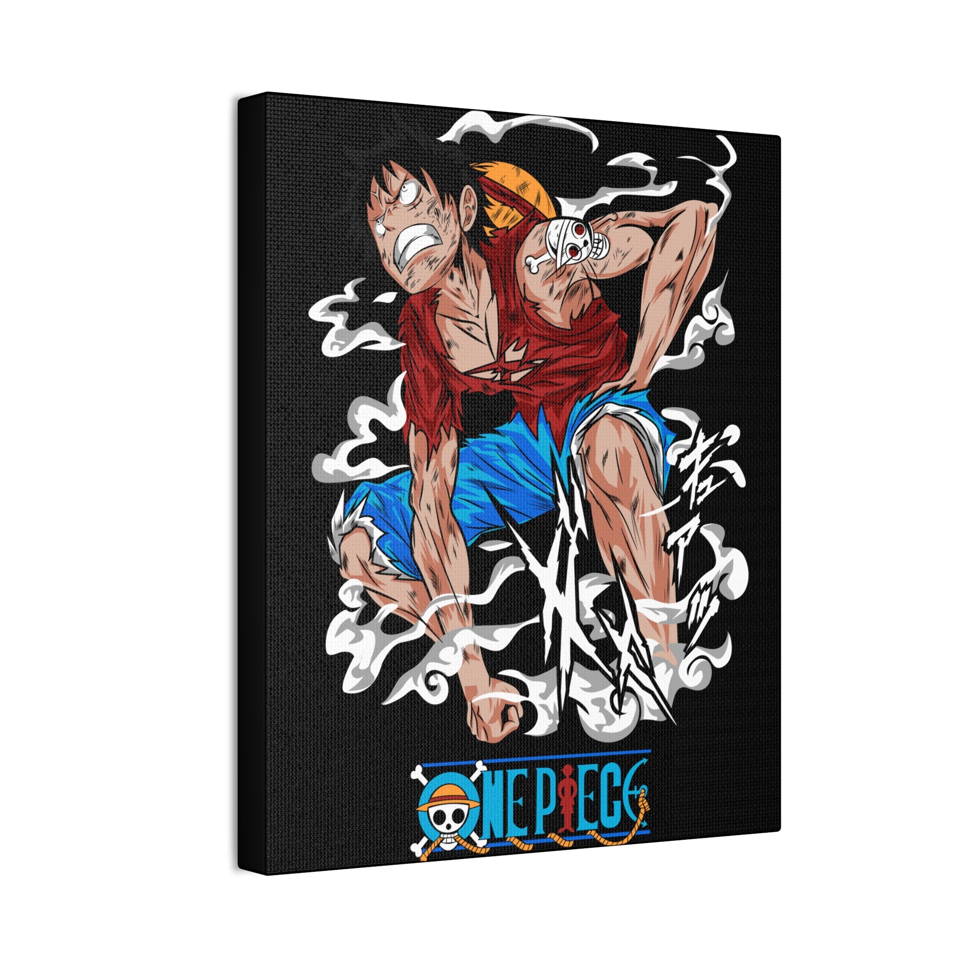One Piece Luffy Canvas Wall Art - Perfect for Anime Fans - CreativeRino