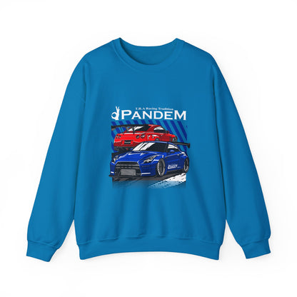 Racing-Inspired Unisex Crewneck Sweatshirt - J.R.A. Performance - CreativeRino