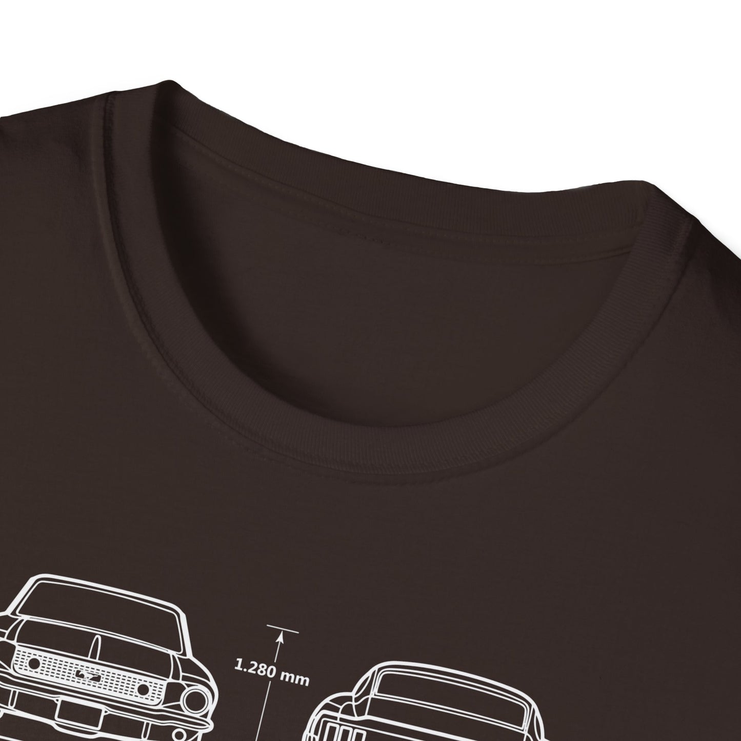 Ford Mustang Shelby GT350 Unisex Softstyle T-Shirt - Car Lovers Tee - CreativeRino
