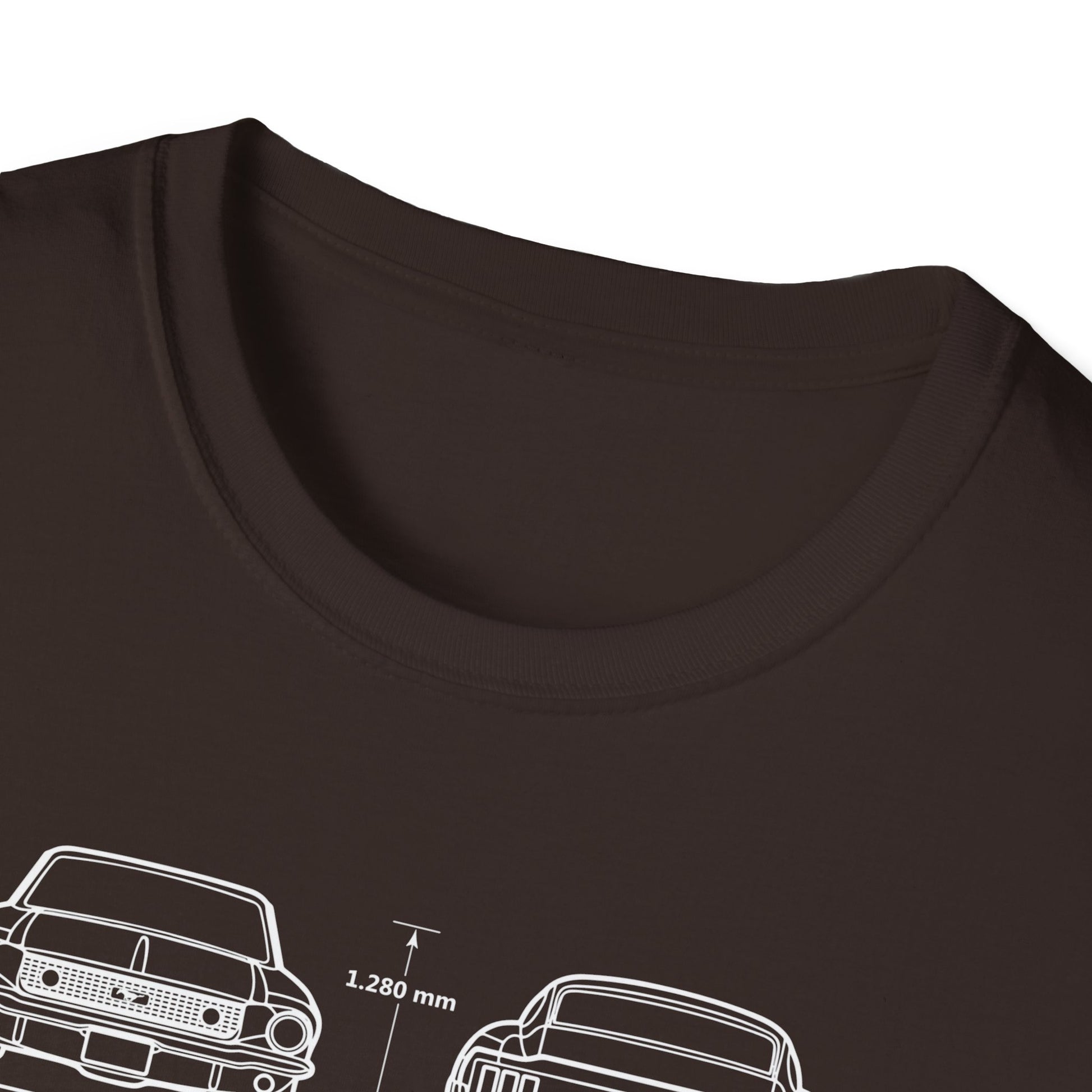 Ford Mustang Shelby GT350 Unisex Softstyle T-Shirt - Car Lovers Tee - CreativeRino