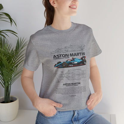 Aston Martin Formula 1 Unisex Jersey Tee - Motorsports Enthusiast Shirt - CreativeRino