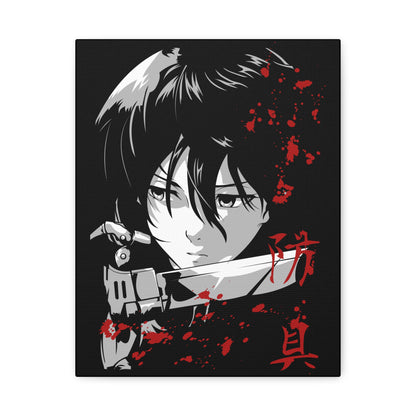 Anime Stretched Canvas Art – Attack on Titan Design - CreativeRino