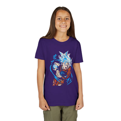 Youth Anime Graphic Tee - Super Saiyan T-shirt - CreativeRino