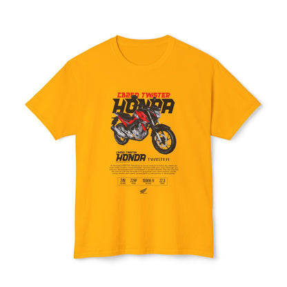 Honda Twister Unisex HD Cotton™ T-shirt - Perfect for Motorcycle Enthusiasts - CreativeRino