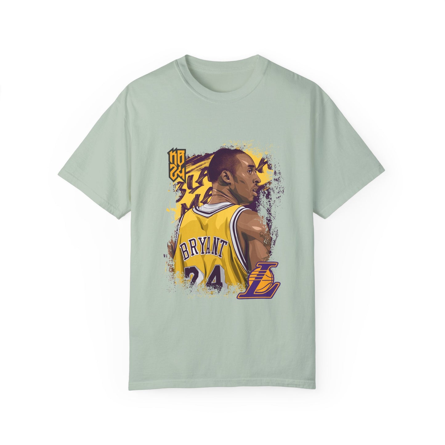 Kobe Bryant Tribute Unisex Garment-Dyed T-shirt Basketball Tee - CreativeRino