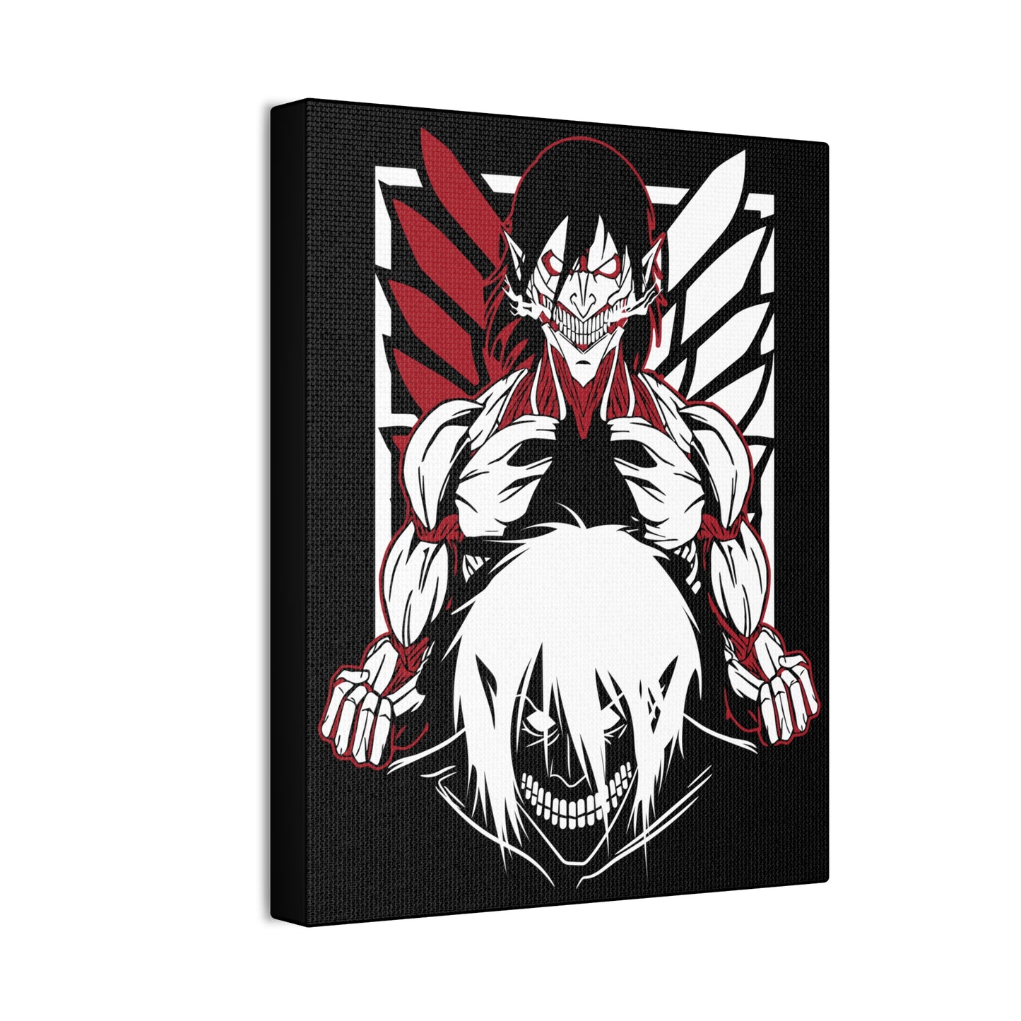 Anime Canvas Wall Art – Heroic Attack on Titan Wall Decor for Fans - CreativeRino