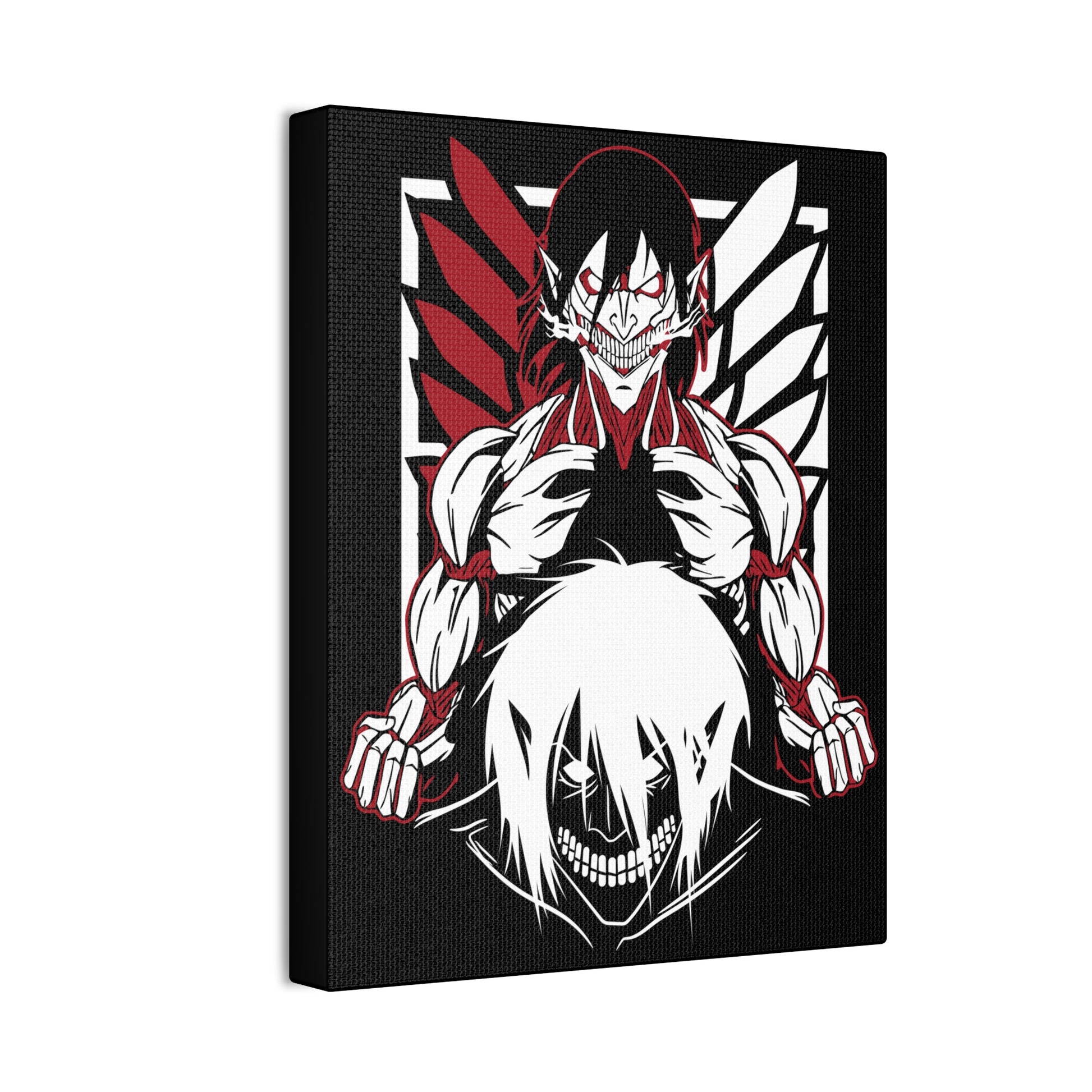 Anime Canvas Wall Art – Heroic Attack on Titan Wall Decor for Fans - CreativeRino