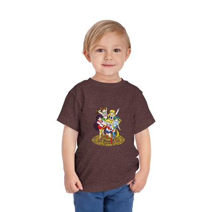 Sailor Moon Toddler Tee - Cute Short Sleeve T-shirt for Young Fans - CreativeRino