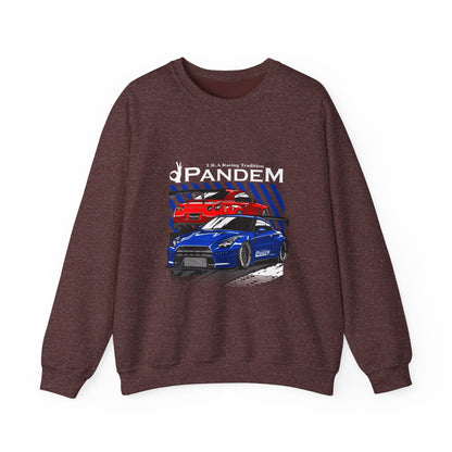 Racing-Inspired Unisex Crewneck Sweatshirt - J.R.A. Performance - CreativeRino