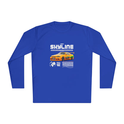 Nissan Skyline Supra Unisex Lightweight Long Sleeve Tee - Skyline Car T-shirt - CreativeRino