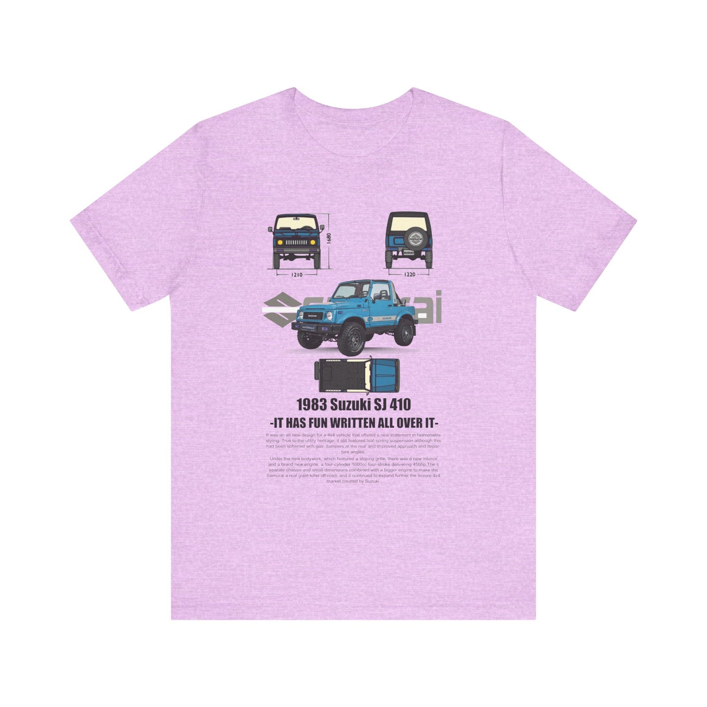 Vintage Suzuki 1983 Graphic Tee - Unisex Short Sleeve T-Shirt - CreativeRino