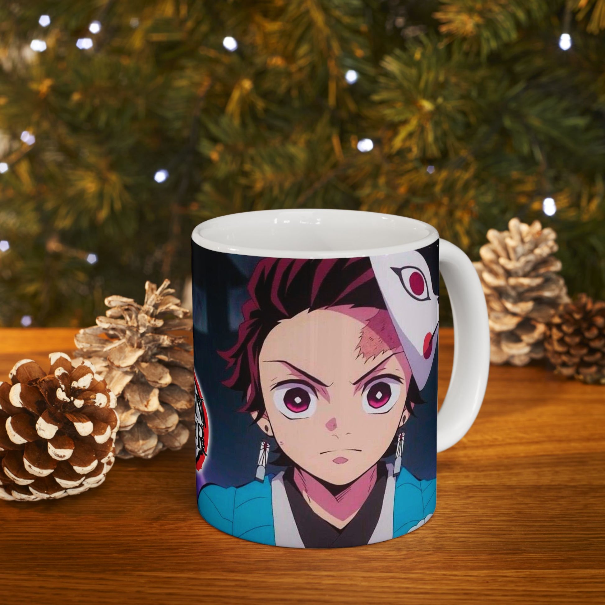 Demon Slayer Ceramic Mug - Anime-Inspired 11oz & 15oz Cups for Fans - CreativeRino