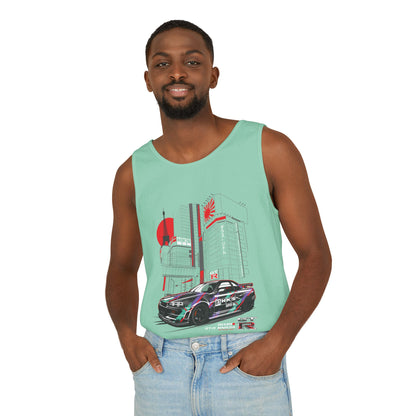 Nissan GT-R Racing Graphic Tank Top for Car Enthusiasts - CreativeRino