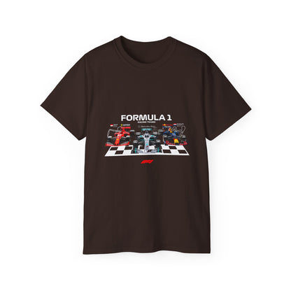 Formula 1 Racing Unisex Ultra Cotton Tee - Perfect T-Shirt for Motorsport Fans - CreativeRino