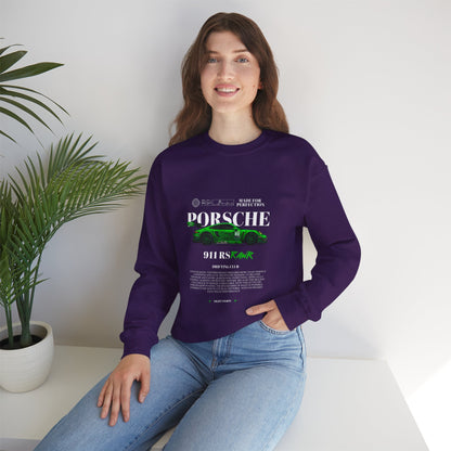 Porsche 911 RS Rawr Crewneck Sweatshirt - Perfect T-shirt for Car Enthusiasts - CreativeRino