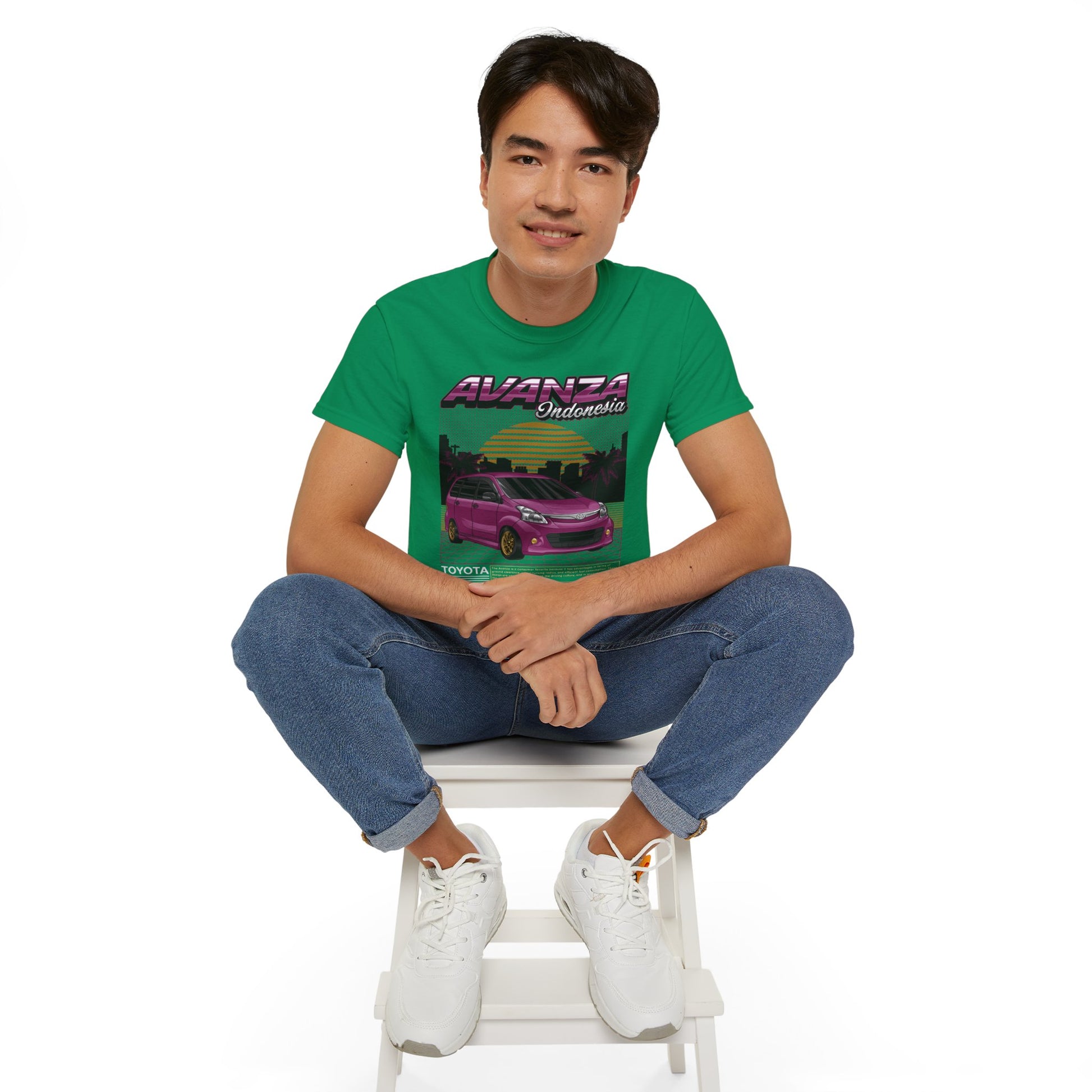 Retro Toyota Avanza Graphic Tee - Perfect T-shirt for Car Enthusiasts - CreativeRino
