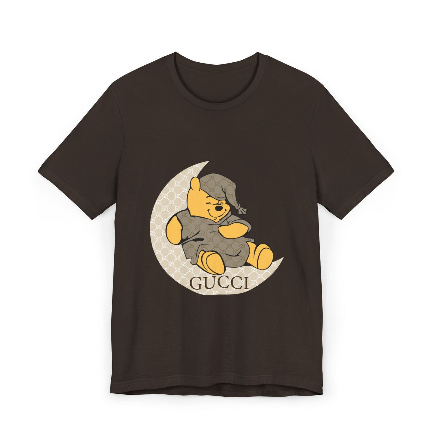 Cozy Sleepy Bear Unisex Jersey T-Shirt - CreativeRino