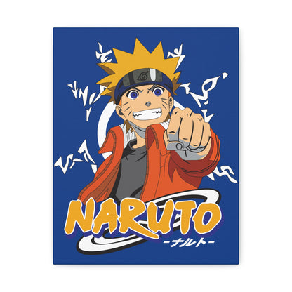 Naruto Matte Canvas Wall Art Stretched Canvas Print - CreativeRino