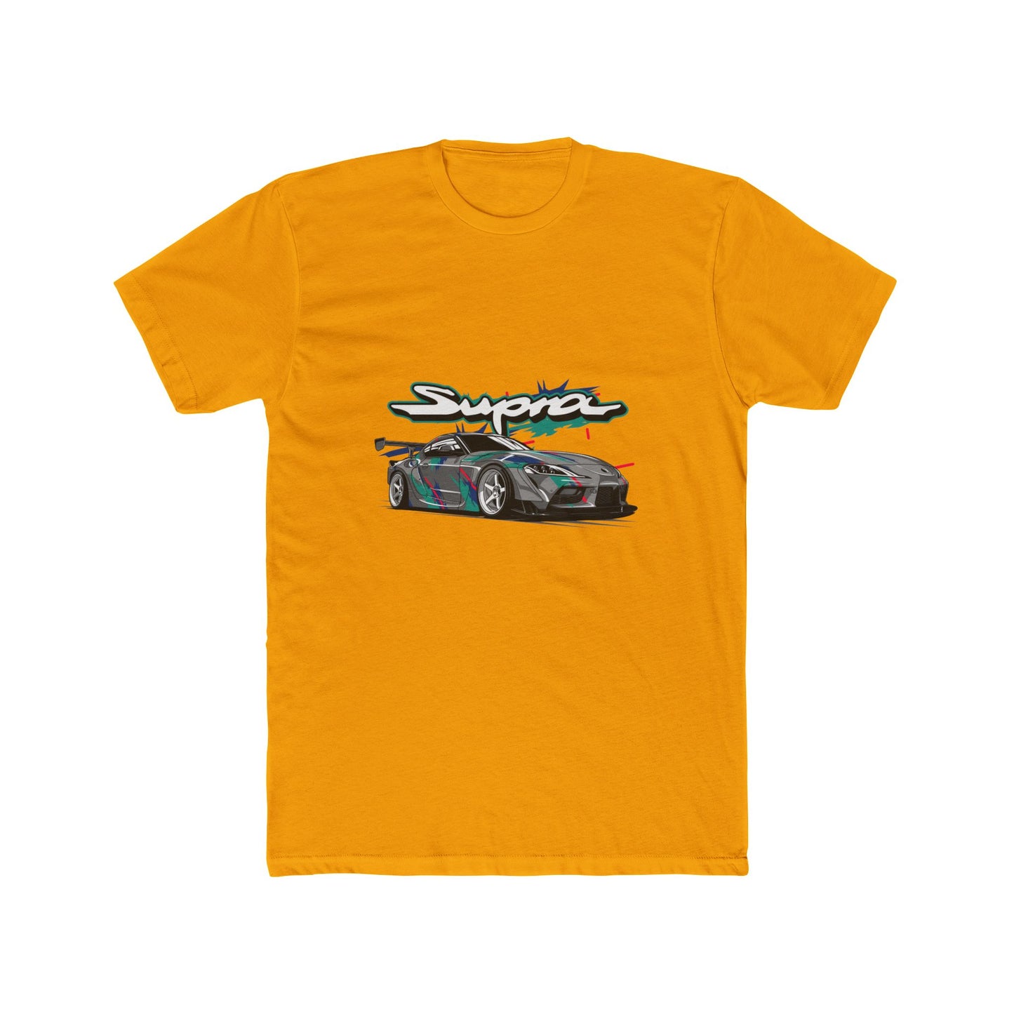 Supra Racing Unisex Cotton Crew Tee - Ideal for Car Enthusiasts - CreativeRino
