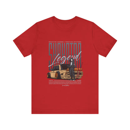 Vintage Graphic Car Tee - Negative Energy, Positive Attitude Car T-shirt - CreativeRino
