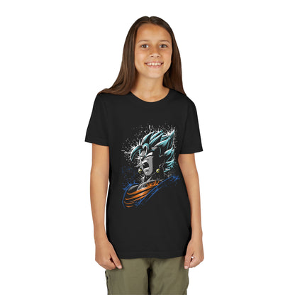 Anime Youth Short Sleeve Tee - Cool Dragon Ball  T-shirt Design for Kids - CreativeRino