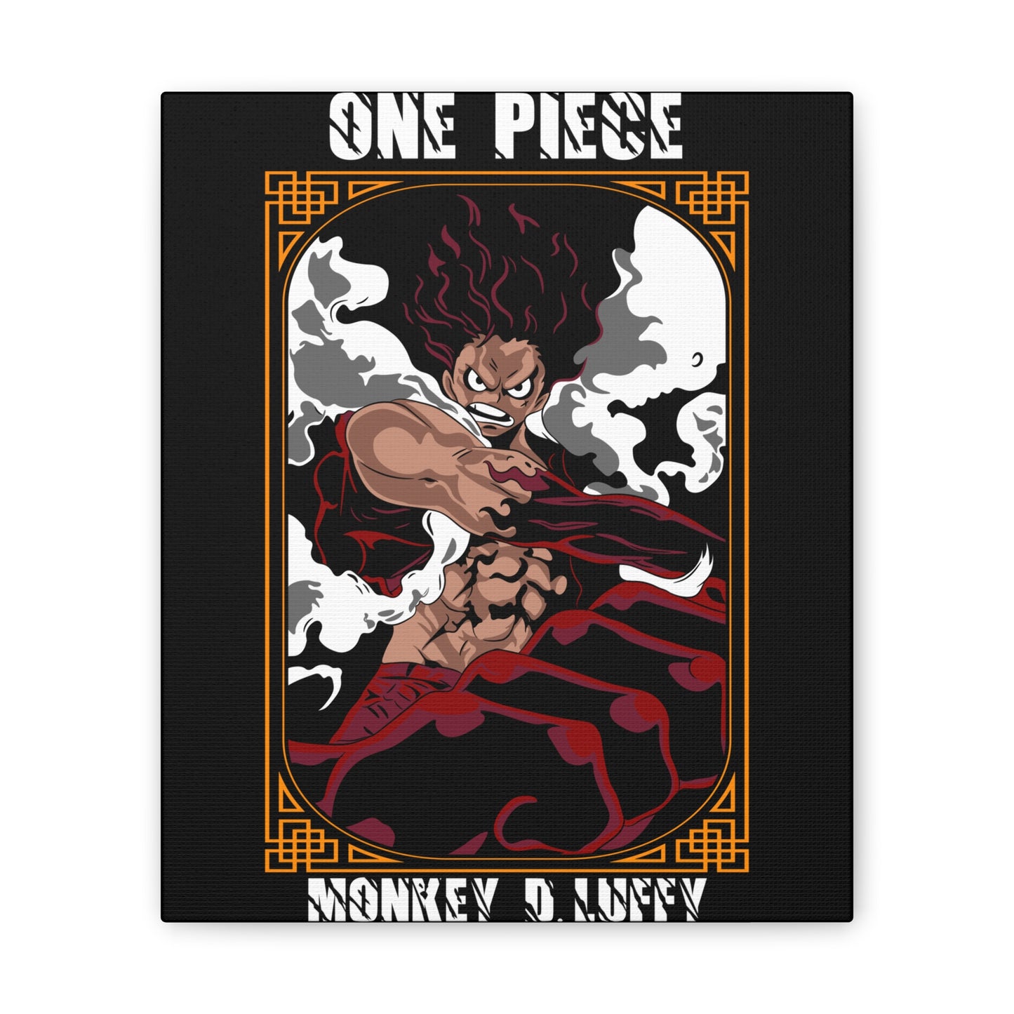 One Piece Canvas Art - Monkey D. Luffy Wall Decor - CreativeRino