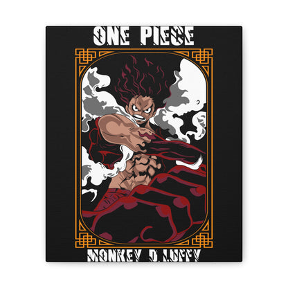 One Piece Canvas Art - Monkey D. Luffy Wall Decor - CreativeRino