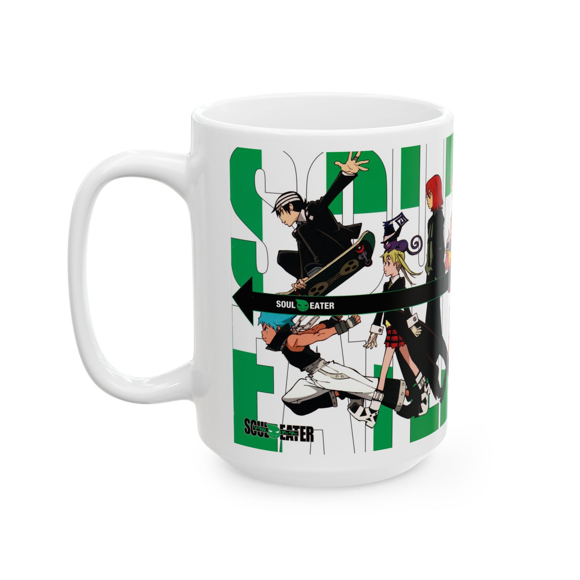 Soul Eater Ceramic Mug - Anime-Inspired Coffee Cup for Fans - CreativeRino