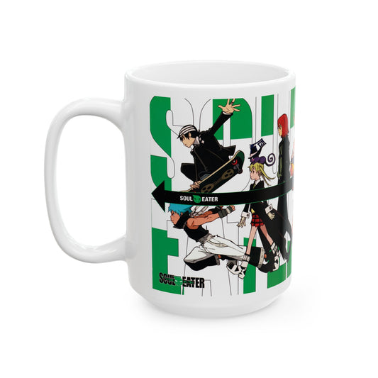 Soul Eater Ceramic Mug - Anime-Inspired Coffee Cup for Fans - CreativeRino