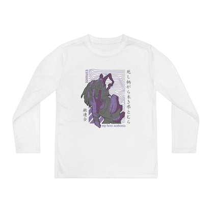 Anime Youth Long Sleeve Competitor Tee - My Hero Academia T-shirt Design - CreativeRino