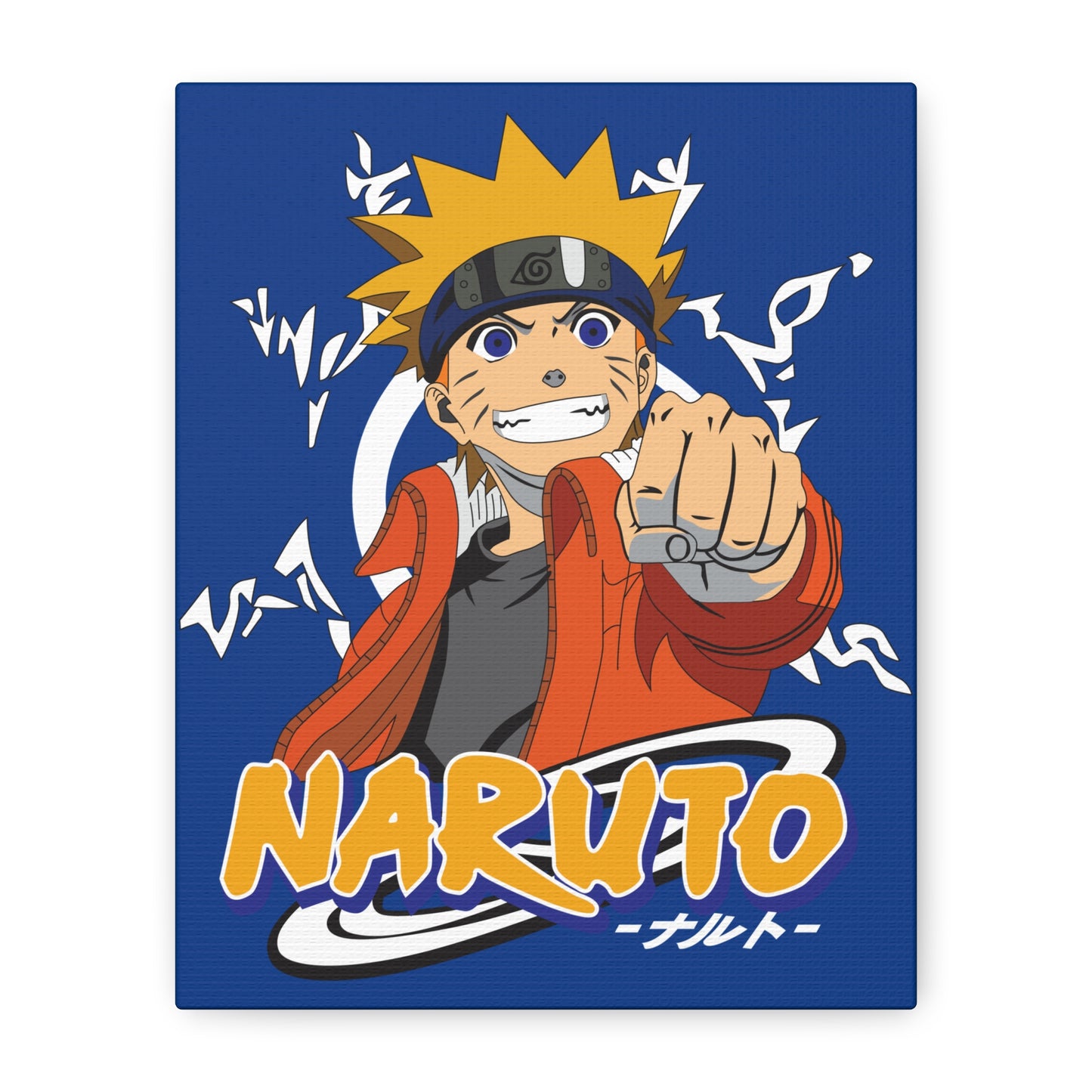 Naruto Matte Canvas Wall Art Stretched Canvas Print - CreativeRino