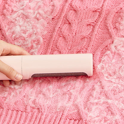 2-in-1 Reusable Pet Hair Remover Brush & Lint Roller – Self Cleaning Portable Fur Remover for Cat & Dog Hair, Clothes, Sofa, Carpet & Furniture Cleaning Tool CreativeRino