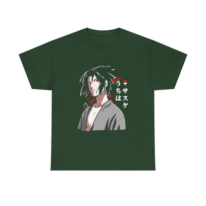 Naruto Inspired Unisex Heavy Cotton Tee - Anime T-shirt Design - CreativeRino