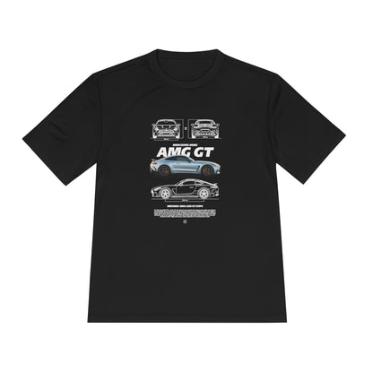 AMG GT Unisex Moisture Wicking Tee | Car T-Shirt - CreativeRino