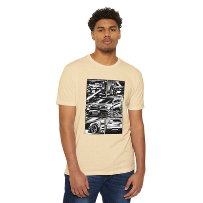 Stylish Car Enthusiast T-Shirt - Unisex CVC Jersey Design - CreativeRino