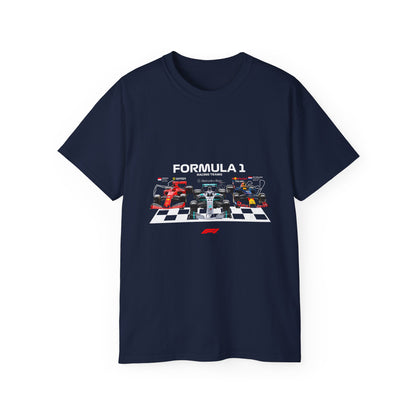 Formula 1 Racing Unisex Ultra Cotton Tee - Perfect T-Shirt for Motorsport Fans - CreativeRino