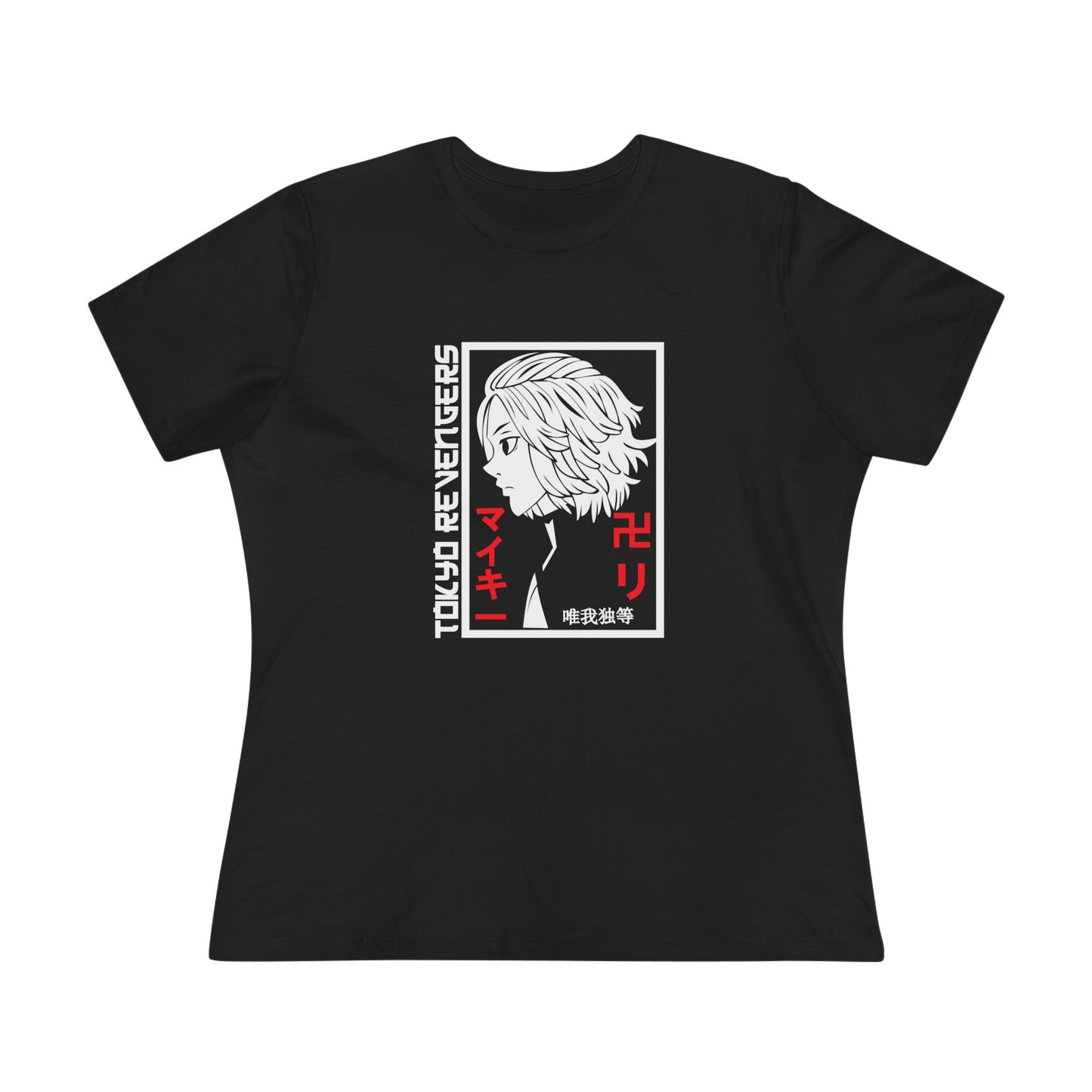 Tokyo Revengers Women's Cotton Tee - Manga Graphic T-shirt - CreativeRino