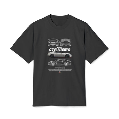 Nissan GTR Nismo Unisex Heavy Faded Tee - Car T-shirt Design for Car Enthusiasts - CreativeRino