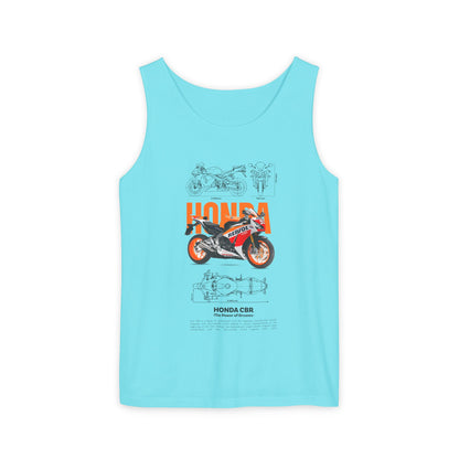 Honda CBR Enthusiast Tank Top - Retro Motorcycle Design - CreativeRino