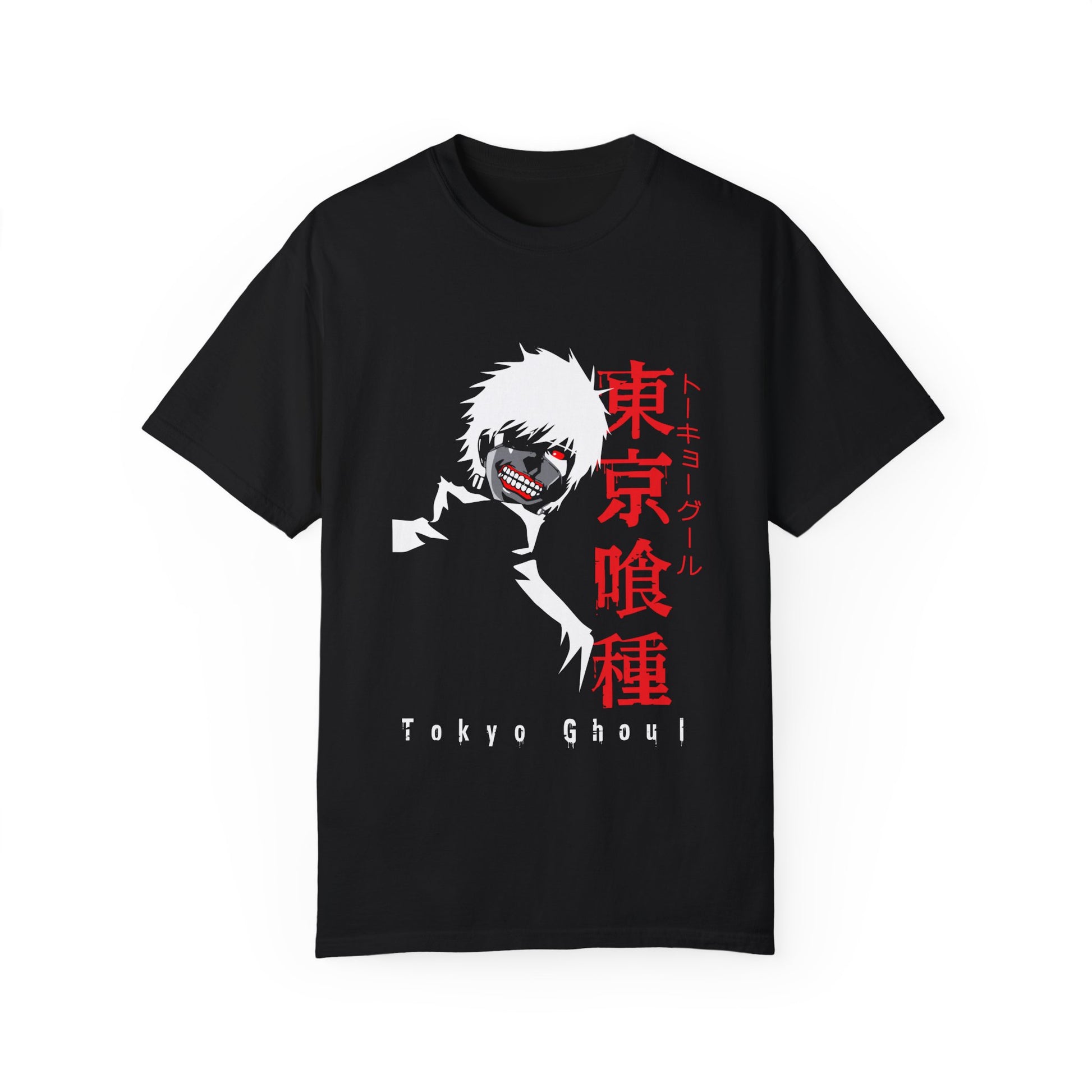 Tokyo Ghoul Unisex Garment-Dyed Tee - Perfect T-shirt for Anime Fans - CreativeRino