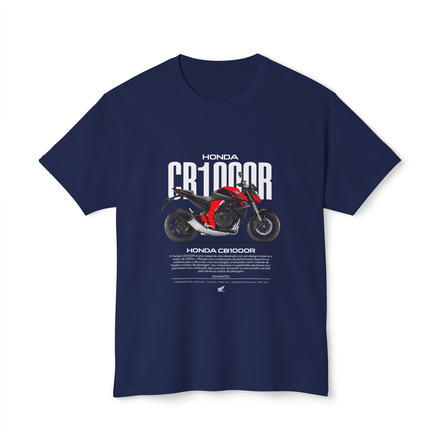 Honda CBR650R Unisex HD Cotton™ T-shirt | Motorcycle Enthusiast Apparel - CreativeRino