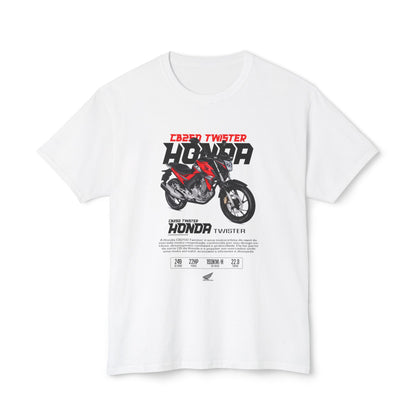 Honda Twister Unisex HD Cotton™ T-shirt - Perfect for Motorcycle Enthusiasts - CreativeRino