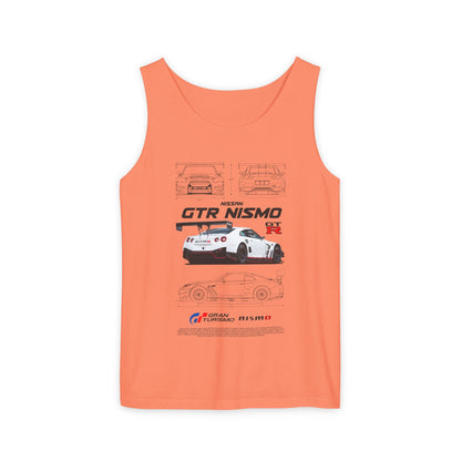 Nissan GTR Nismo Graphic Unisex Tank Top - Perfect T-shirt for Car Enthusiasts - CreativeRino