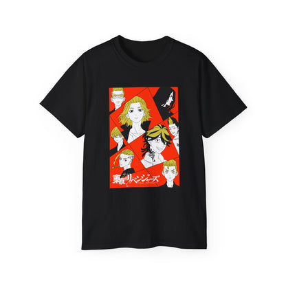 Anime Character Unisex Ultra Cotton Tee - Tokyo Revengers Perfect T-shirt for Fans! - CreativeRino